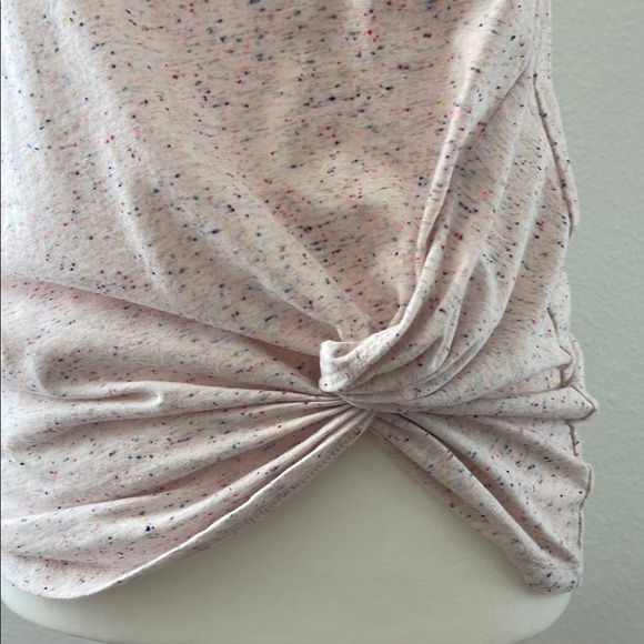 Speckled Pink Sleeveless Women's Top - Picture 2 of 7